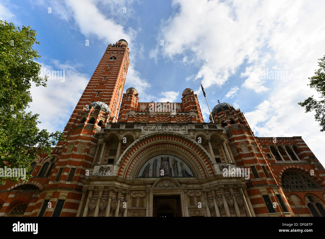 Cattedrale di Westminster, Londra, regione di Londra, England, Regno Unito Foto Stock