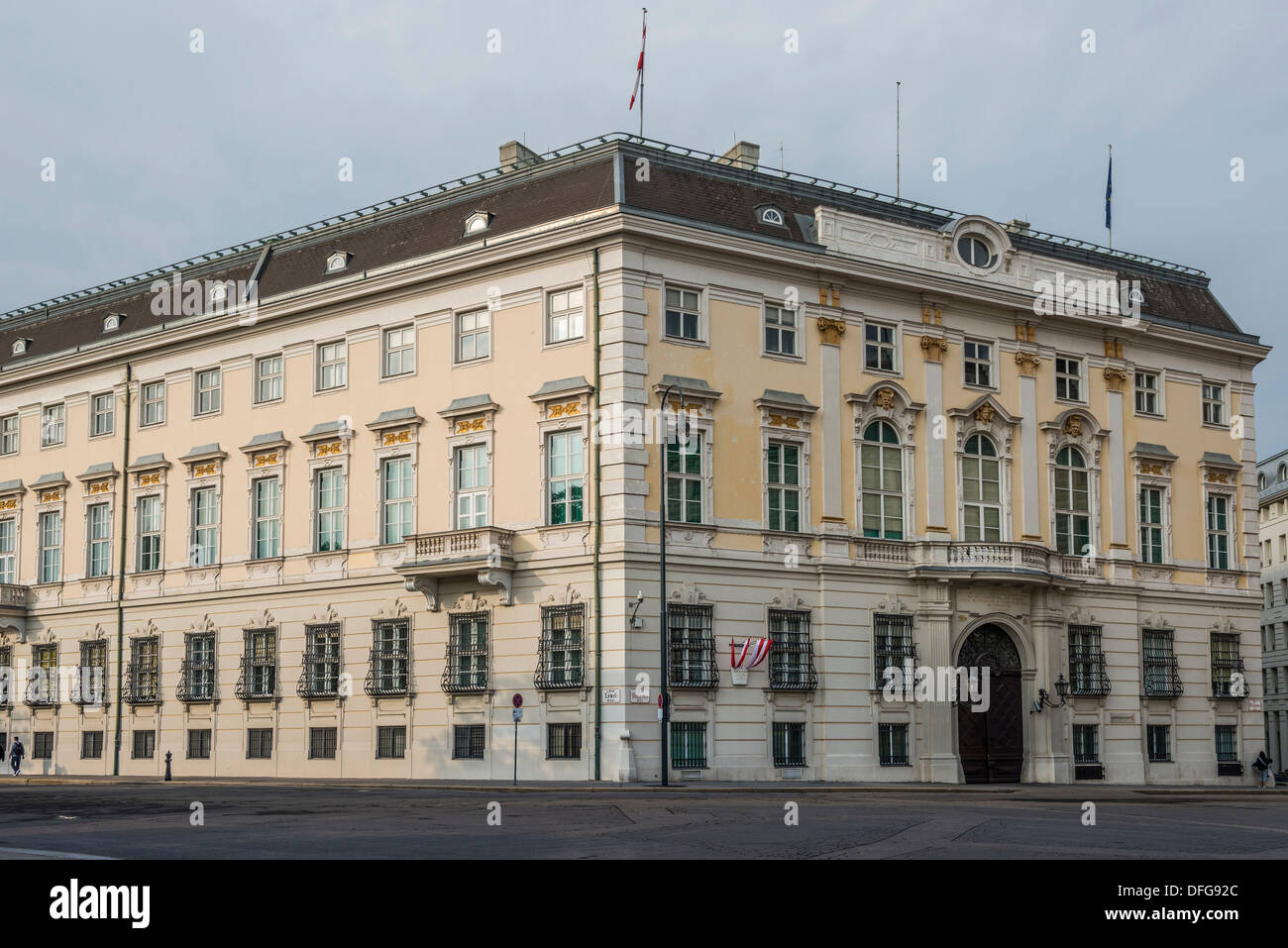 Cancelleria federale austriaca, Ballhausplatz square, Innere Stadt, Vienna, Vienna, Austria Foto Stock