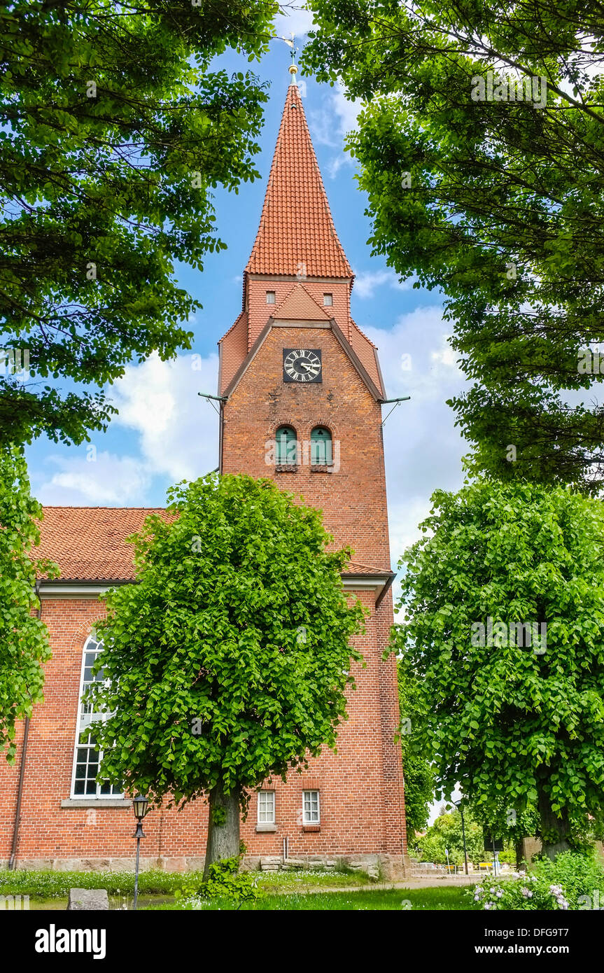 Chiesa di San Michele, Bienenbüttel, Bassa Sassonia, Germania Foto Stock