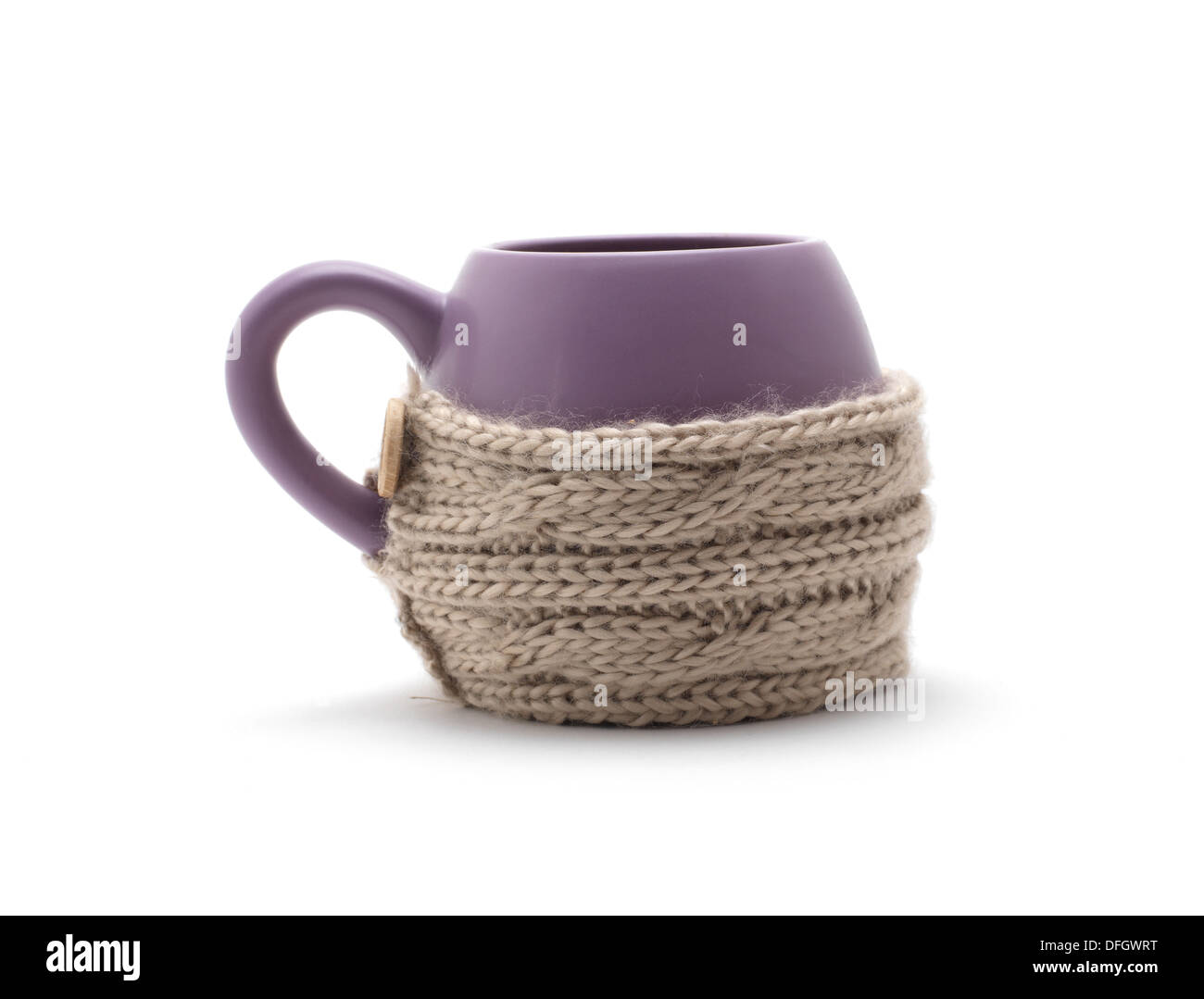 tazza in un jumper Foto Stock