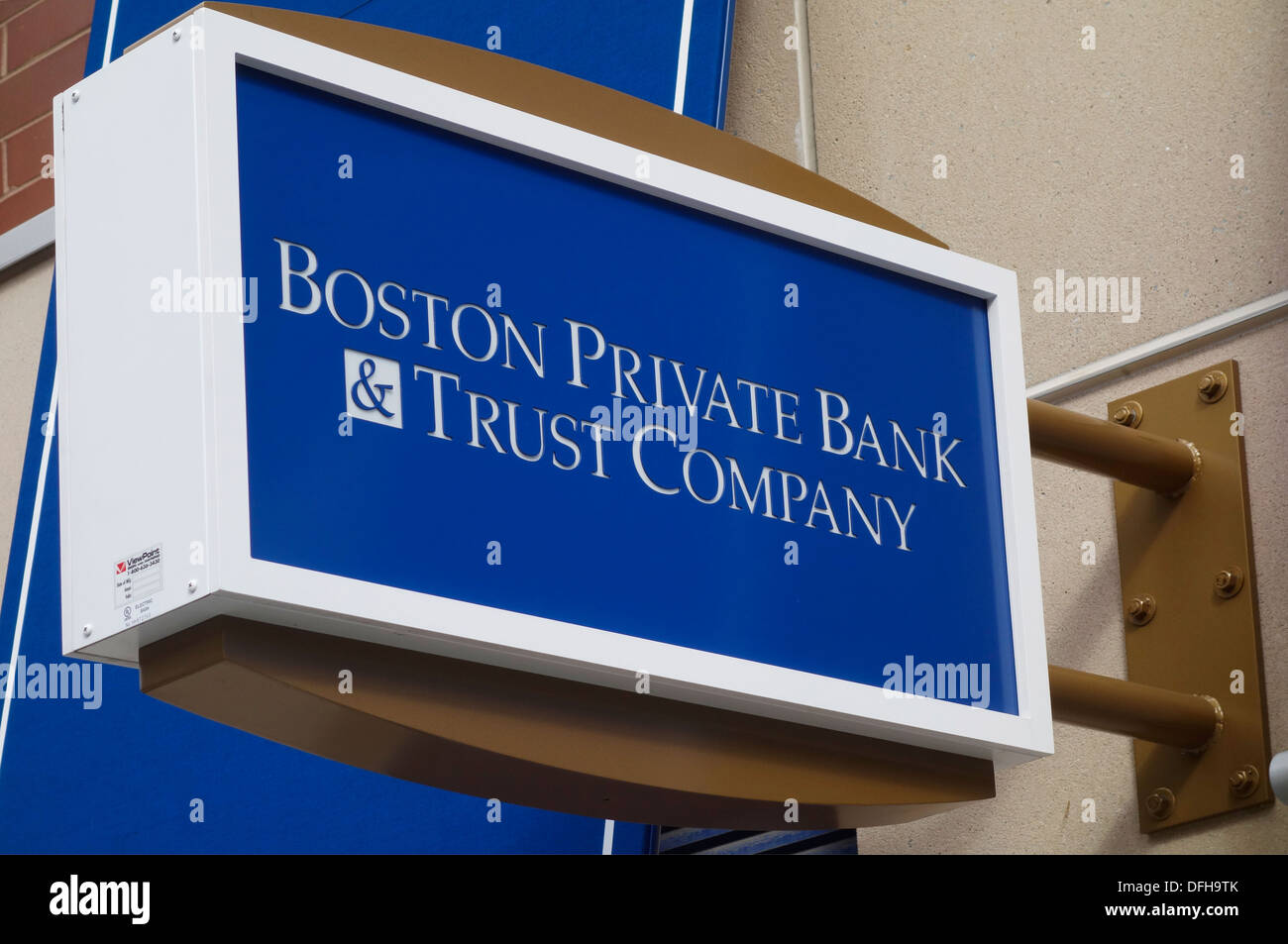 Boston Private Bank & Trust Company Foto Stock