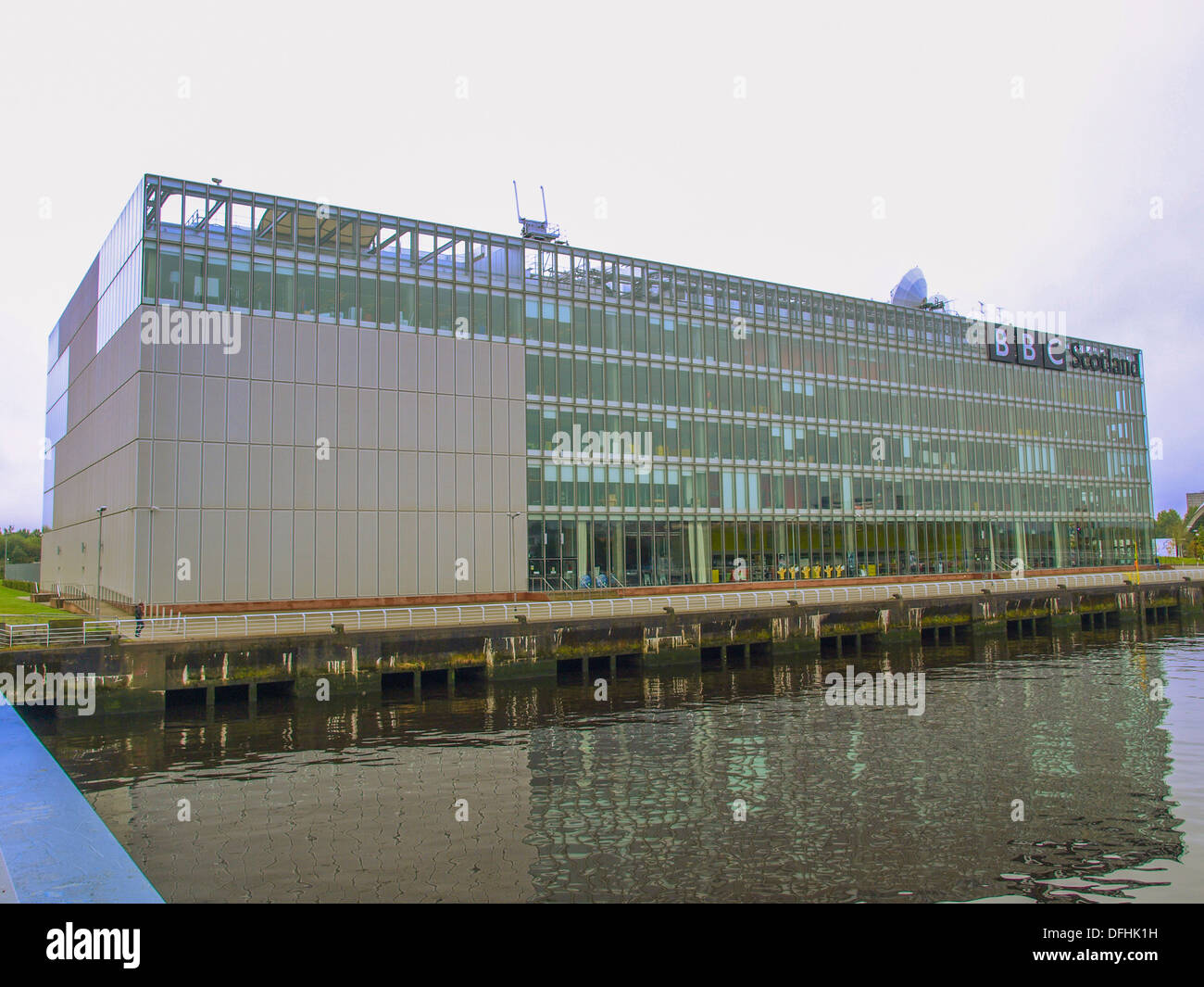 BBC Scotland studios Foto Stock