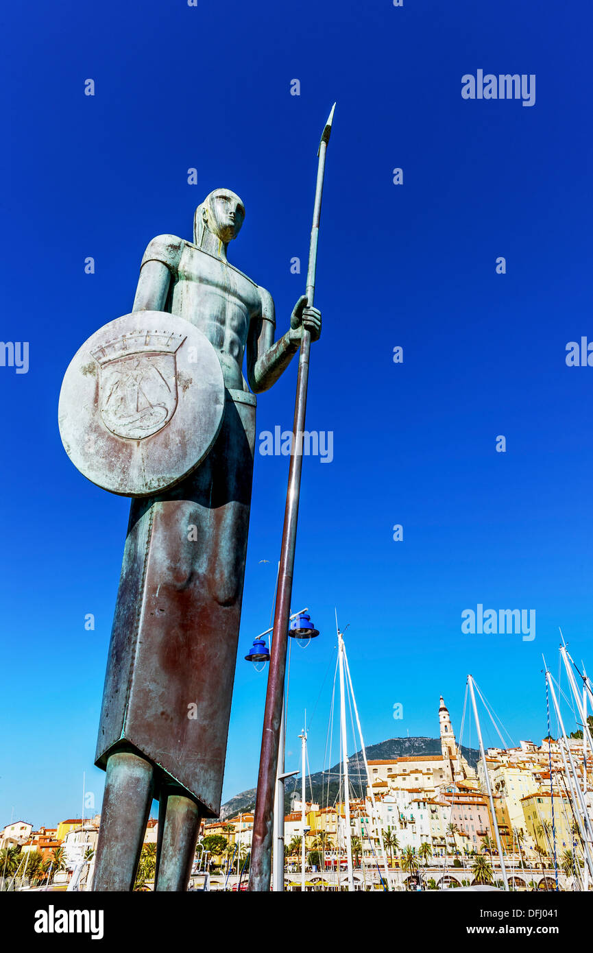 L'Europa, Francia, Alpes-Maritimes, Menton. La Vigie di marina. Foto Stock