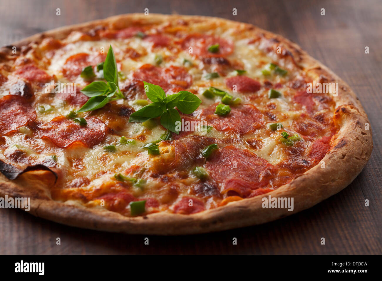 pizza italiana Foto Stock