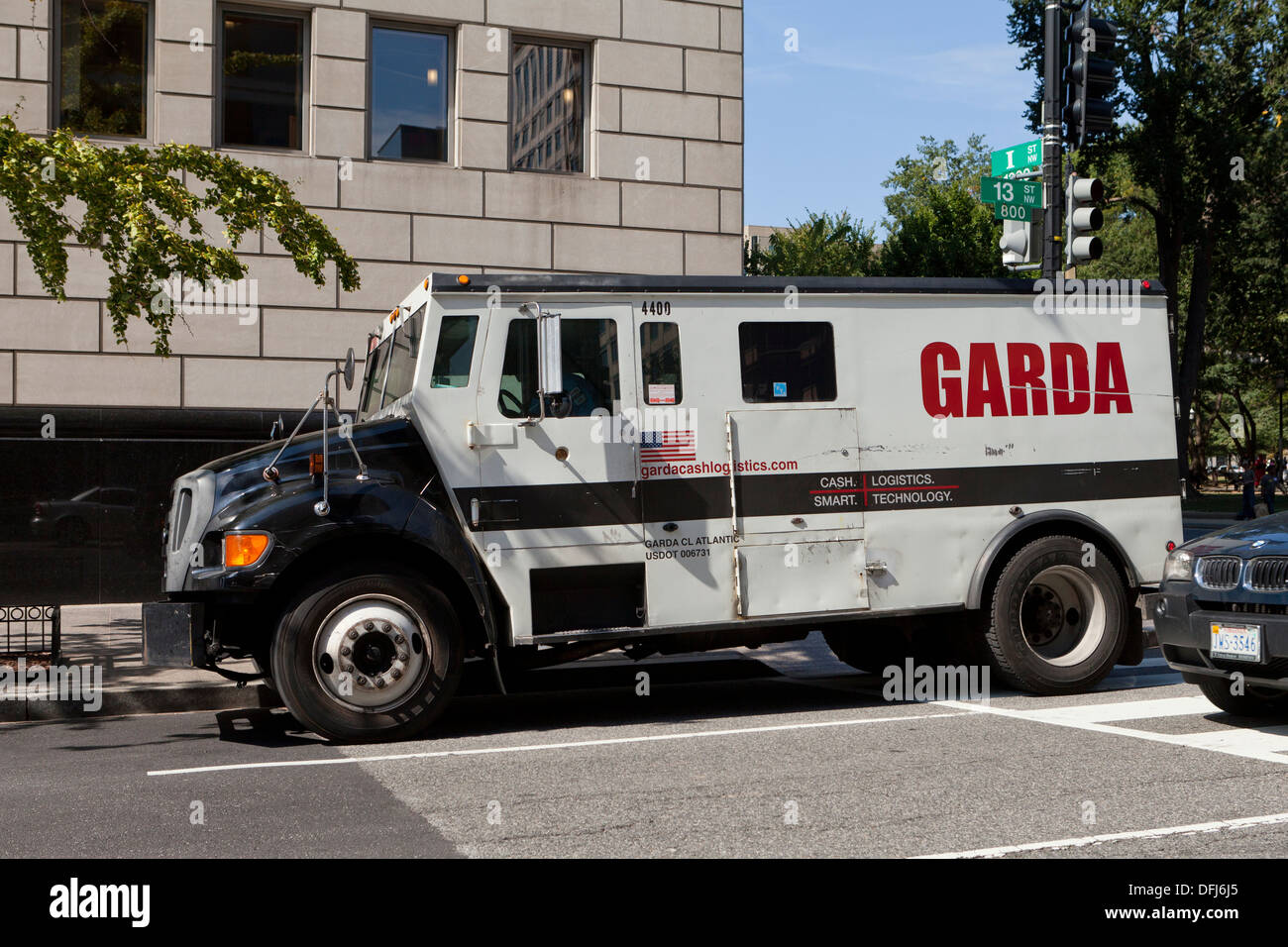 Garda armored carrello Foto Stock