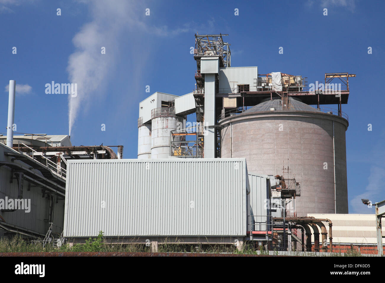 Tata Chemicals Europe sito a Winnington, Northwich Foto Stock