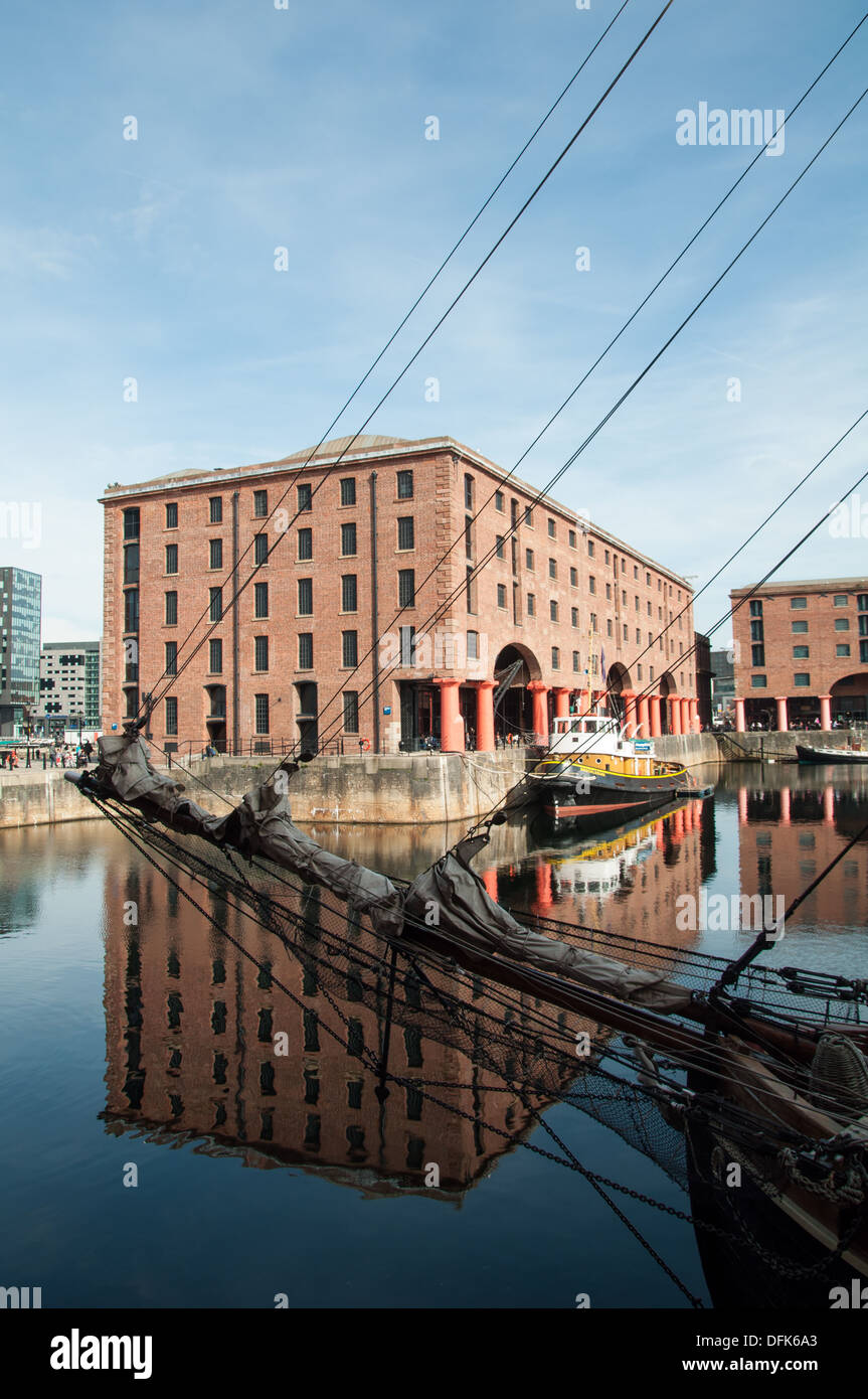 Liverpool Royal Albert Docks Foto Stock