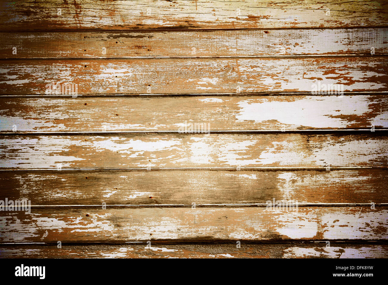 Primo piano dei pannelli in legno sfondo Foto Stock