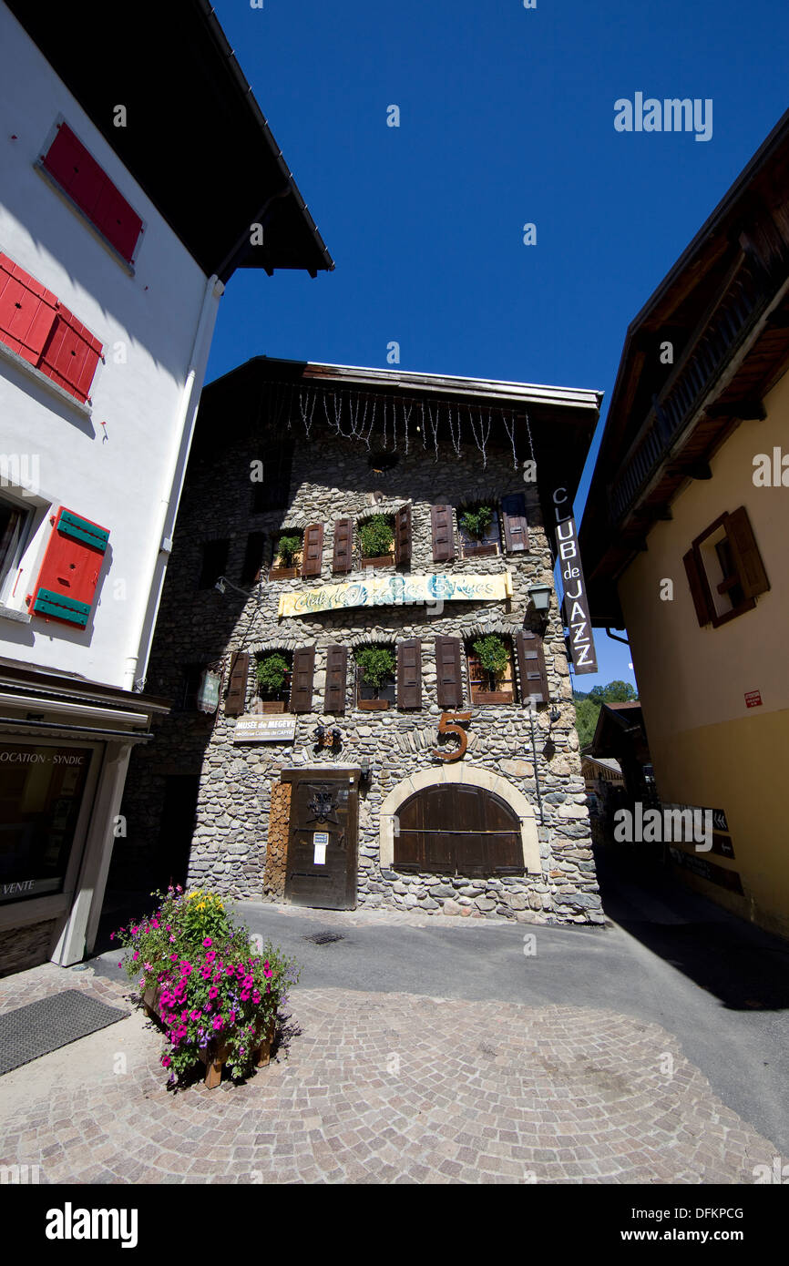 Megève (Alpi Francesi) Foto Stock