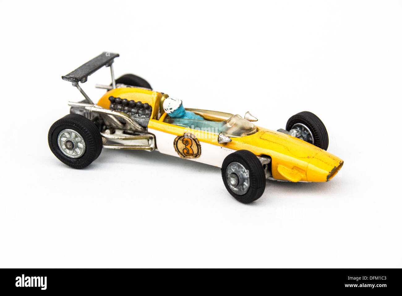 Corgi auto racing toy Foto Stock