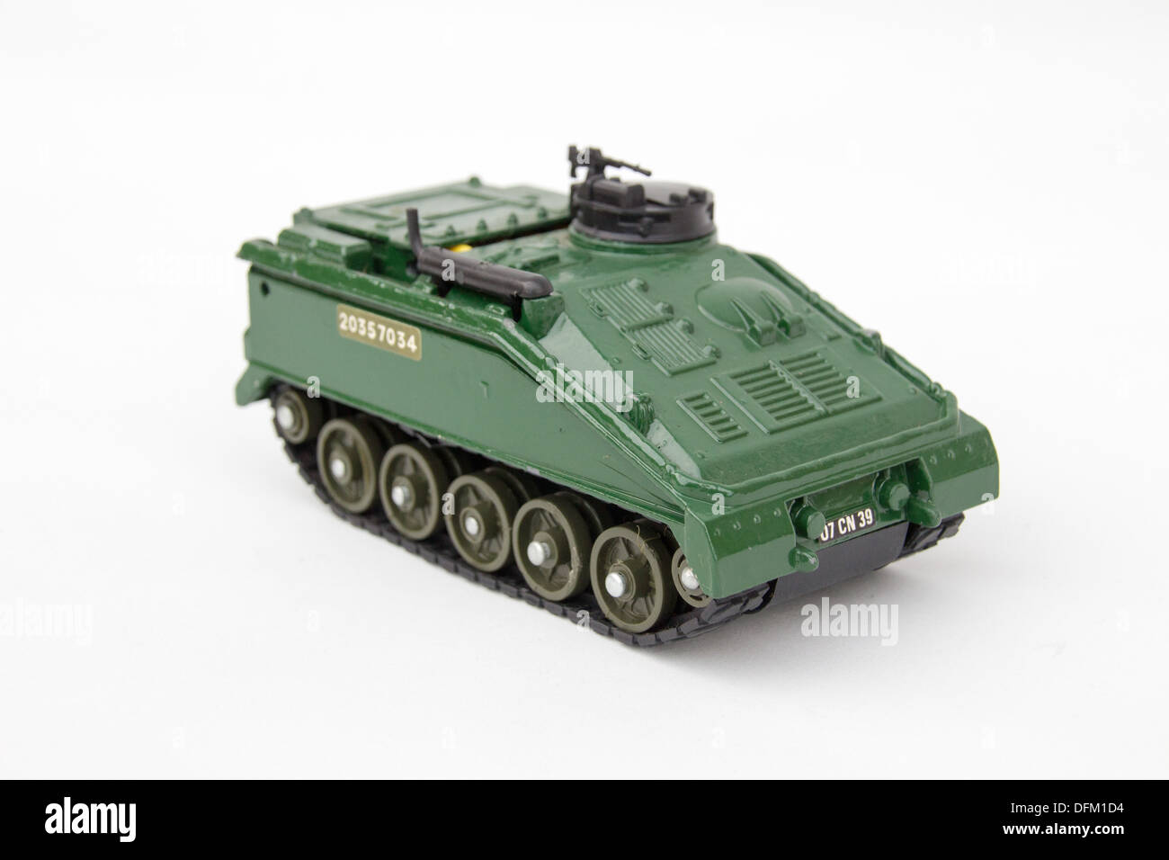 Dinky rocket launcher serbatoio Foto Stock