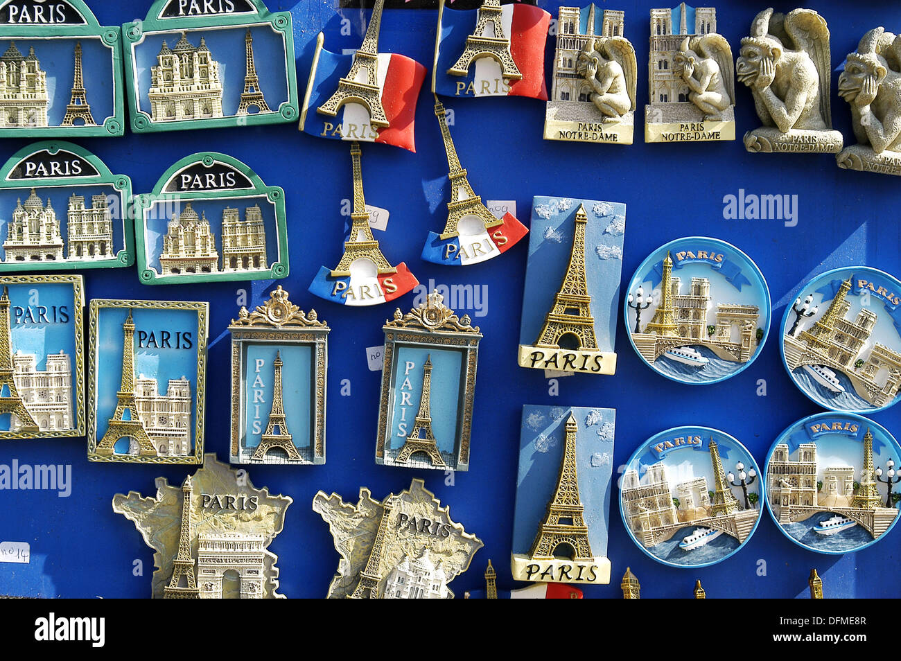 Magnete Frigorifero 3D Torre Eiffel Parigi - Souvenir In Resina
