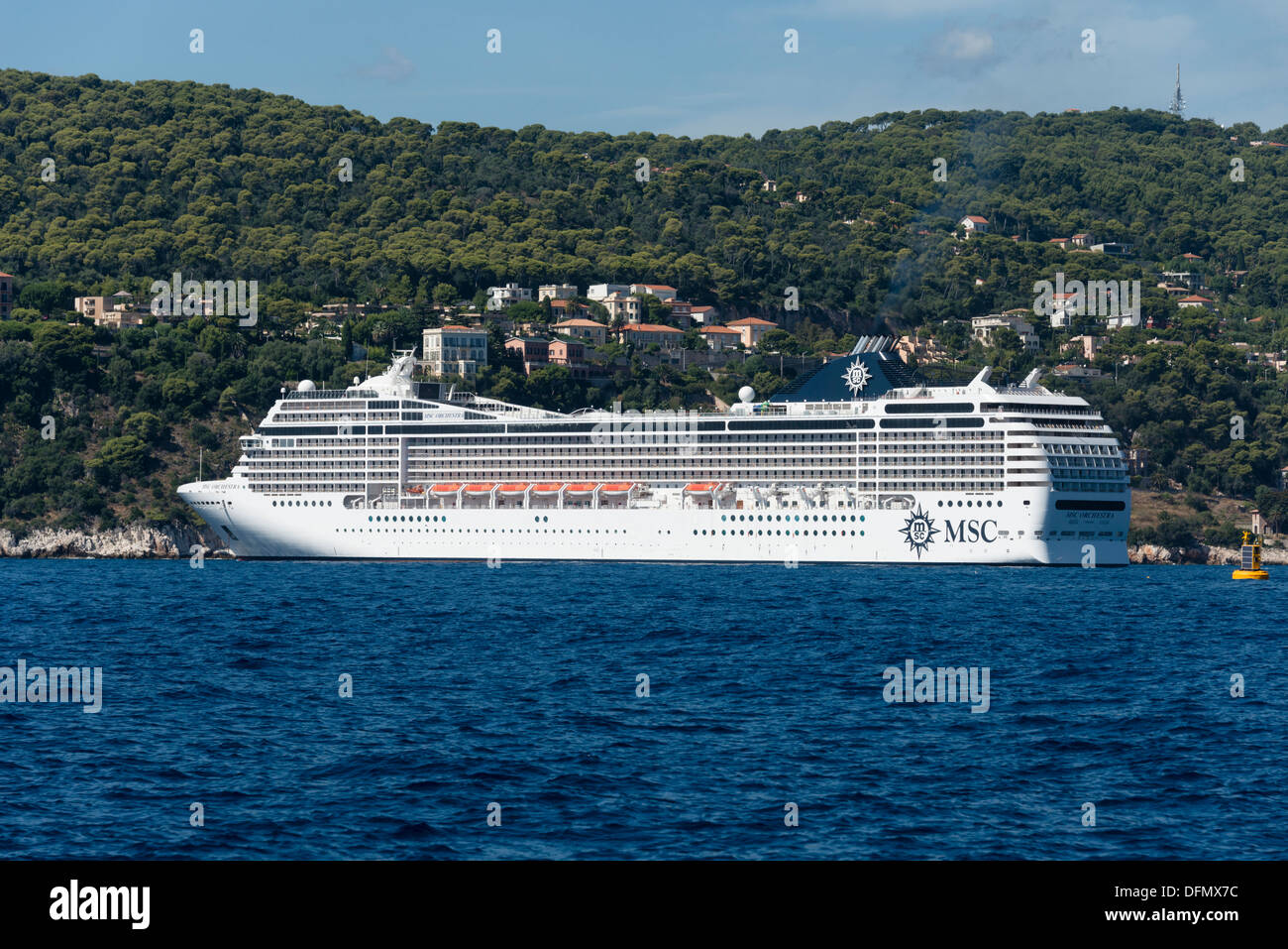 La nave da crociera MSC Orchestra Foto Stock