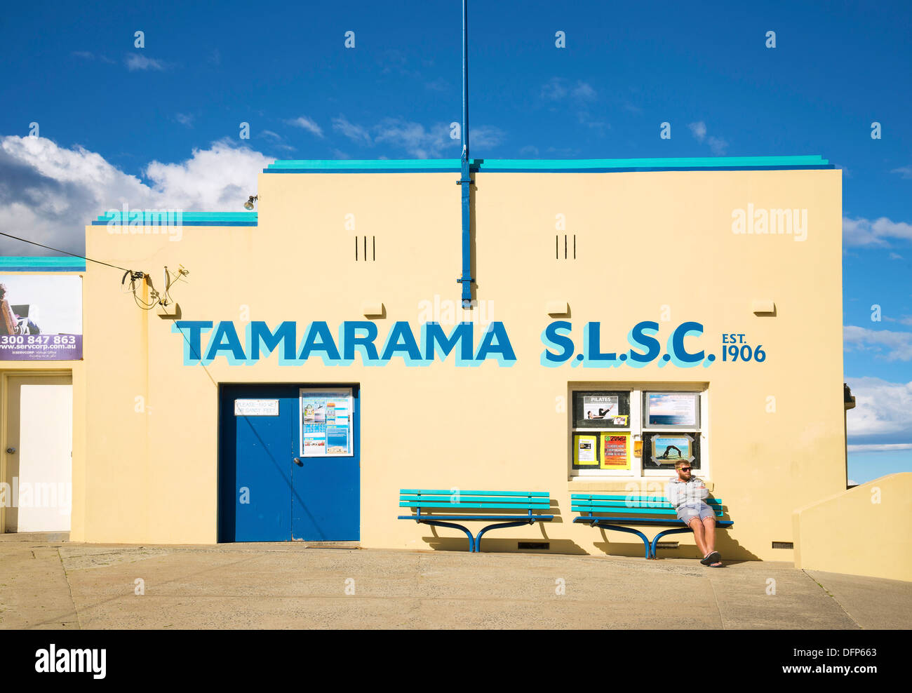 Tamarama beach club lifesavers edificio di bondi Sydney Australia Foto Stock