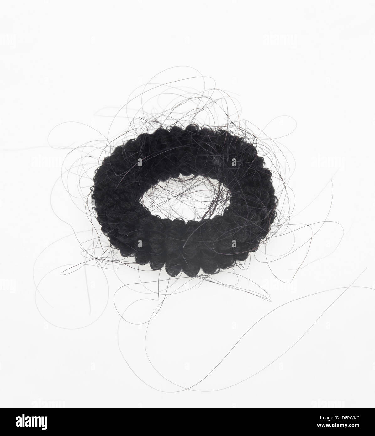 L'archetto elastico con la perdita dei capelli Foto Stock