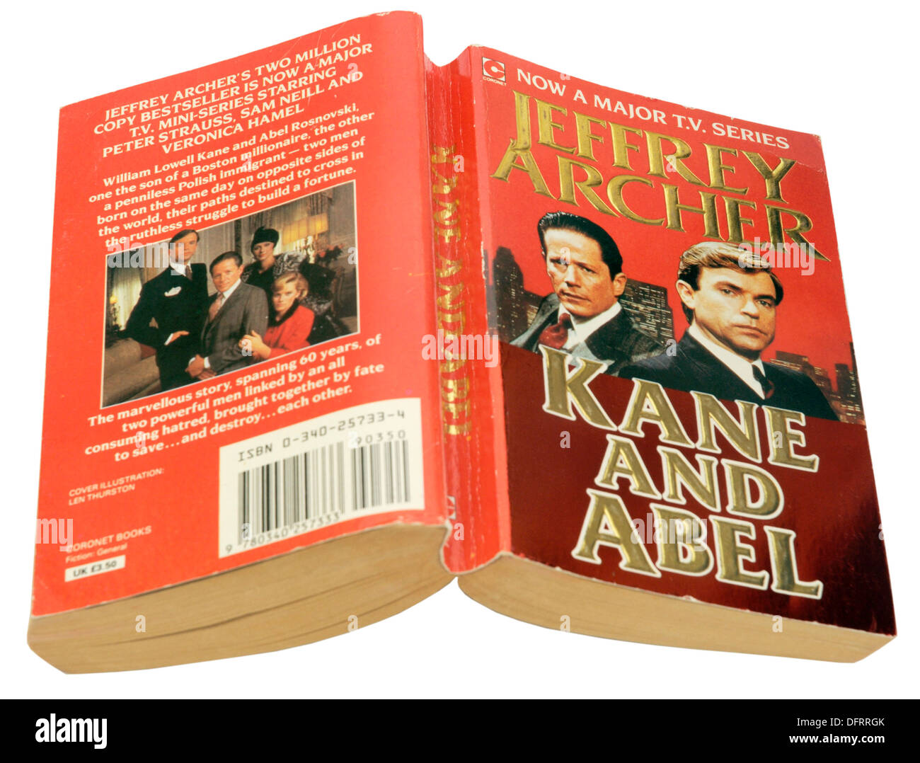 Kane and Abel di Jeffrey Archer Foto Stock