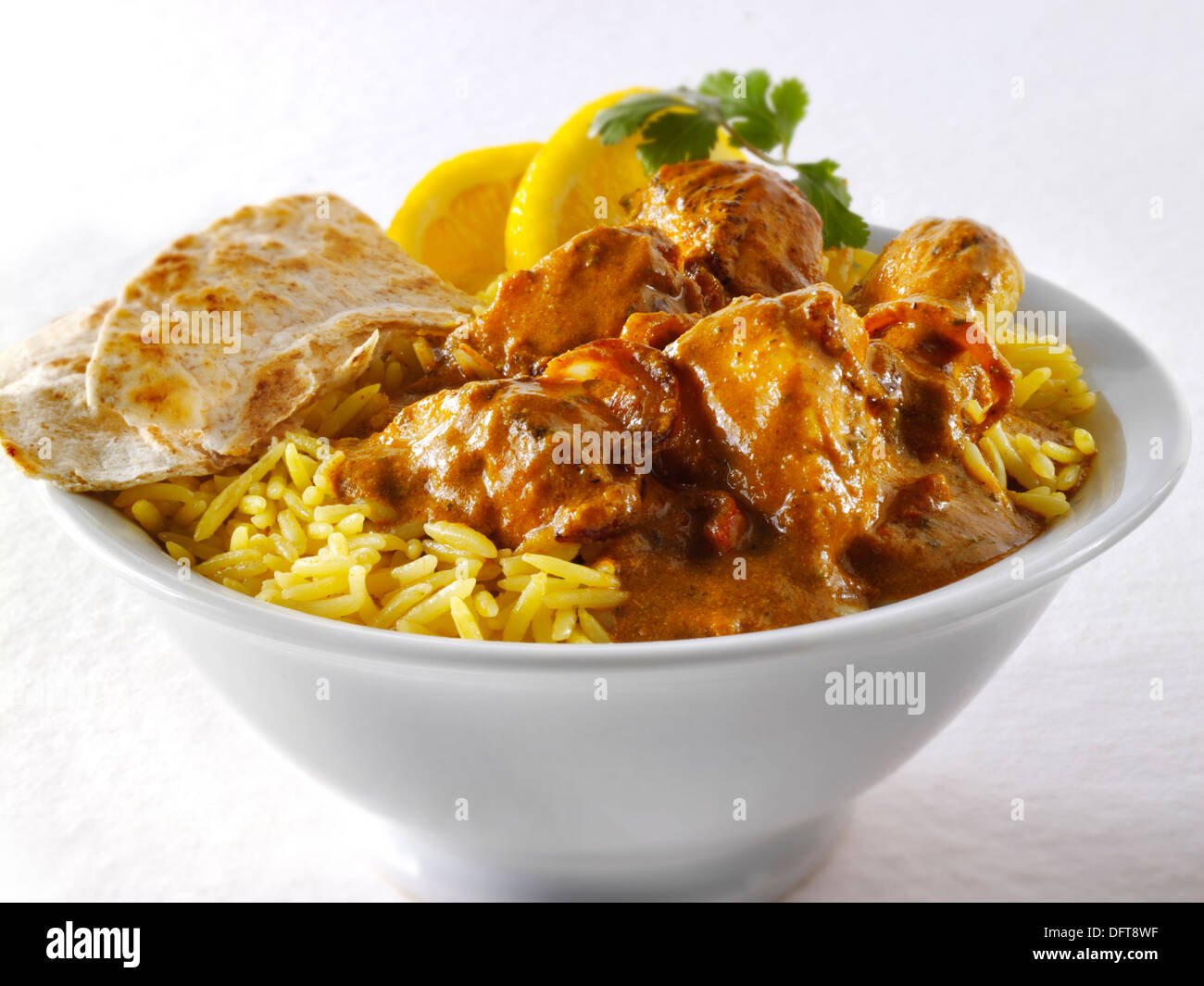 Pollo Masala Curry Indiano Foto Stock