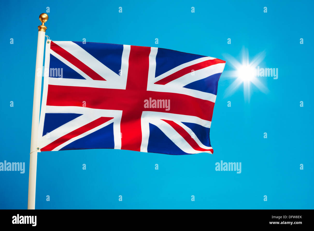 Union Jack Flag Foto Stock