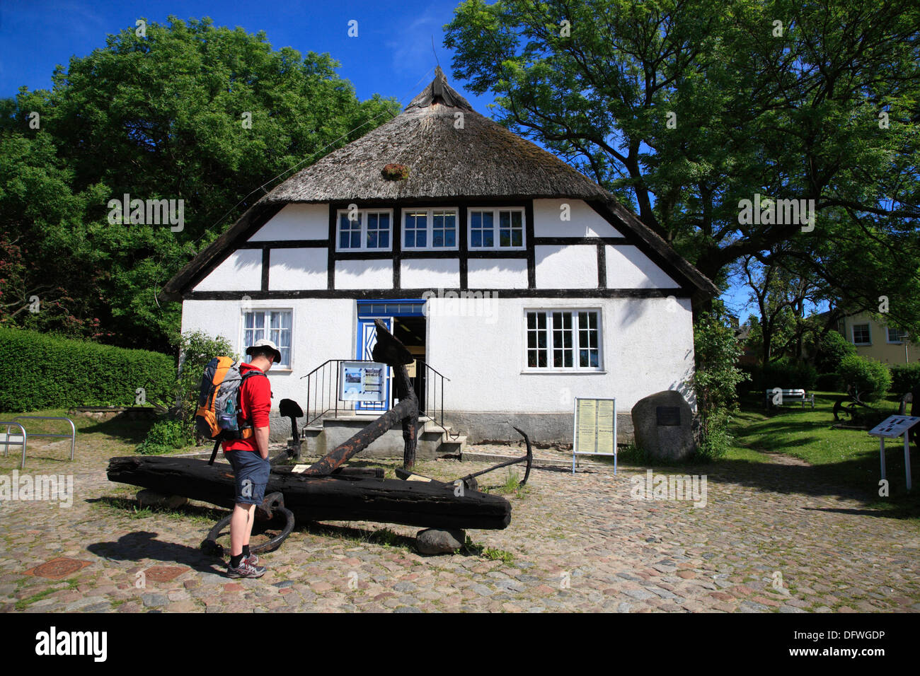 Museo a Göhren, Ruegen isola, Mar Baltico, Meclemburgo-Pomerania, Germania Foto Stock