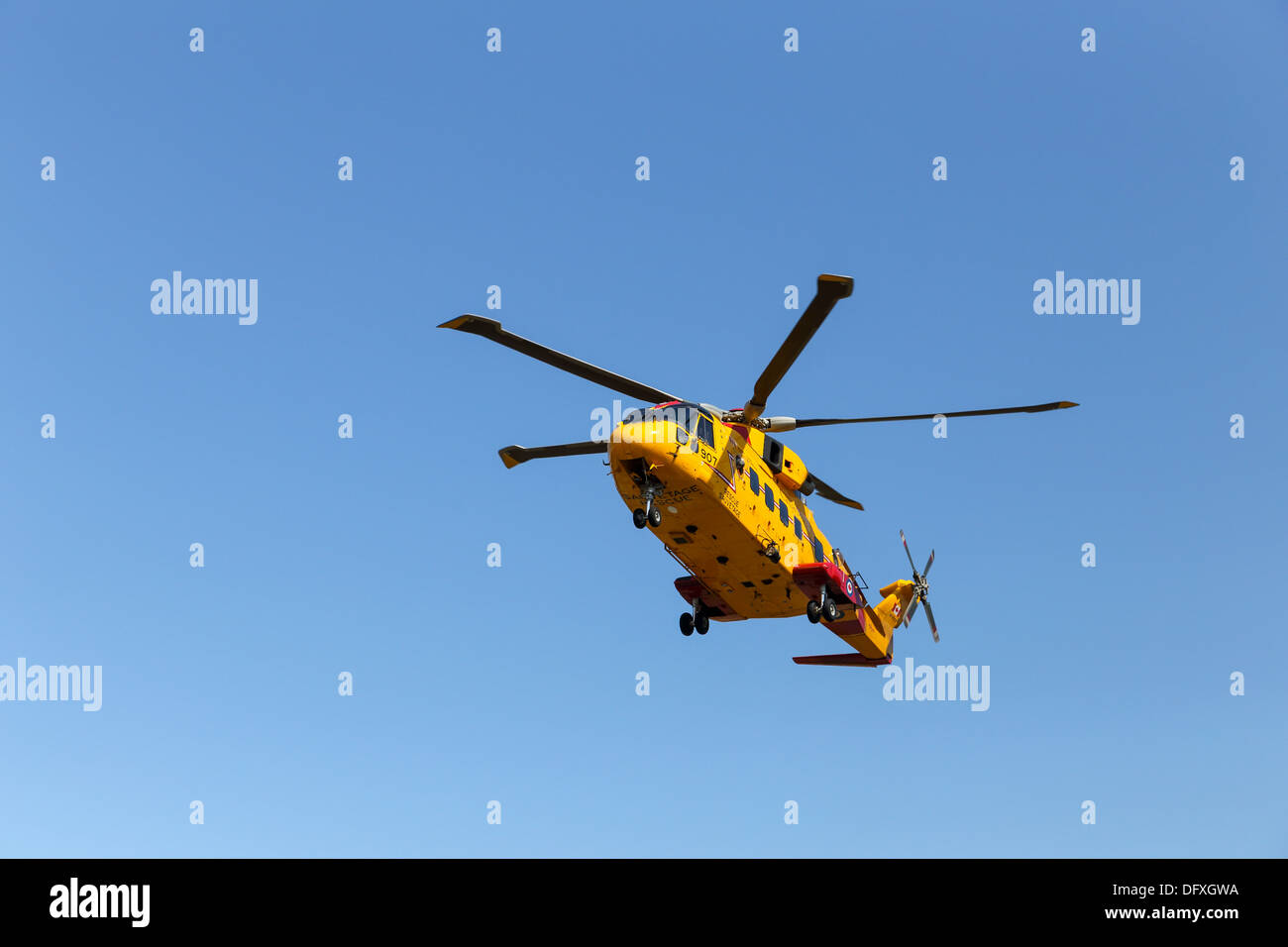 Forze canadesi AgustaWestland CH-149 Cormorant elicottero decrescente - Nessuna vendita su Alamy o in qualsiasi altro luogo Foto Stock