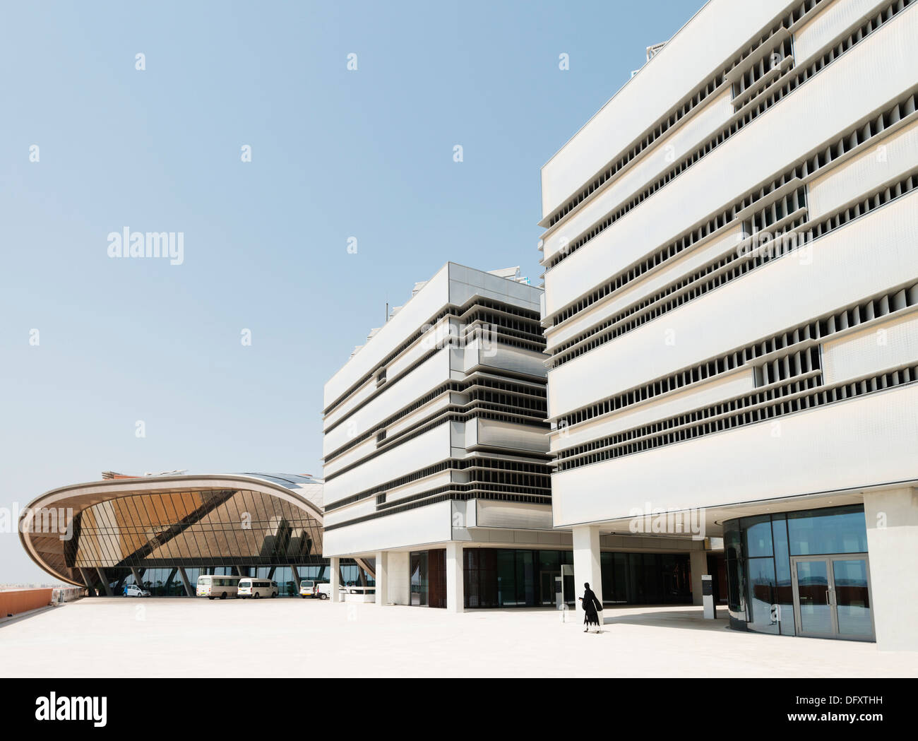 Istituto di Scienza e tecnologia a Masdar City ad Abu Dhabi Emirati Arabi Uniti EMIRATI ARABI UNITI Foto Stock