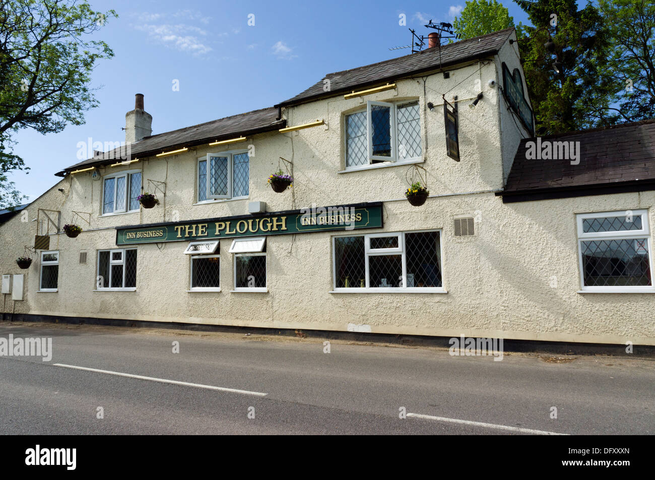 L'aratro, una strada village pub Hyde Heath Bucks REGNO UNITO Foto Stock