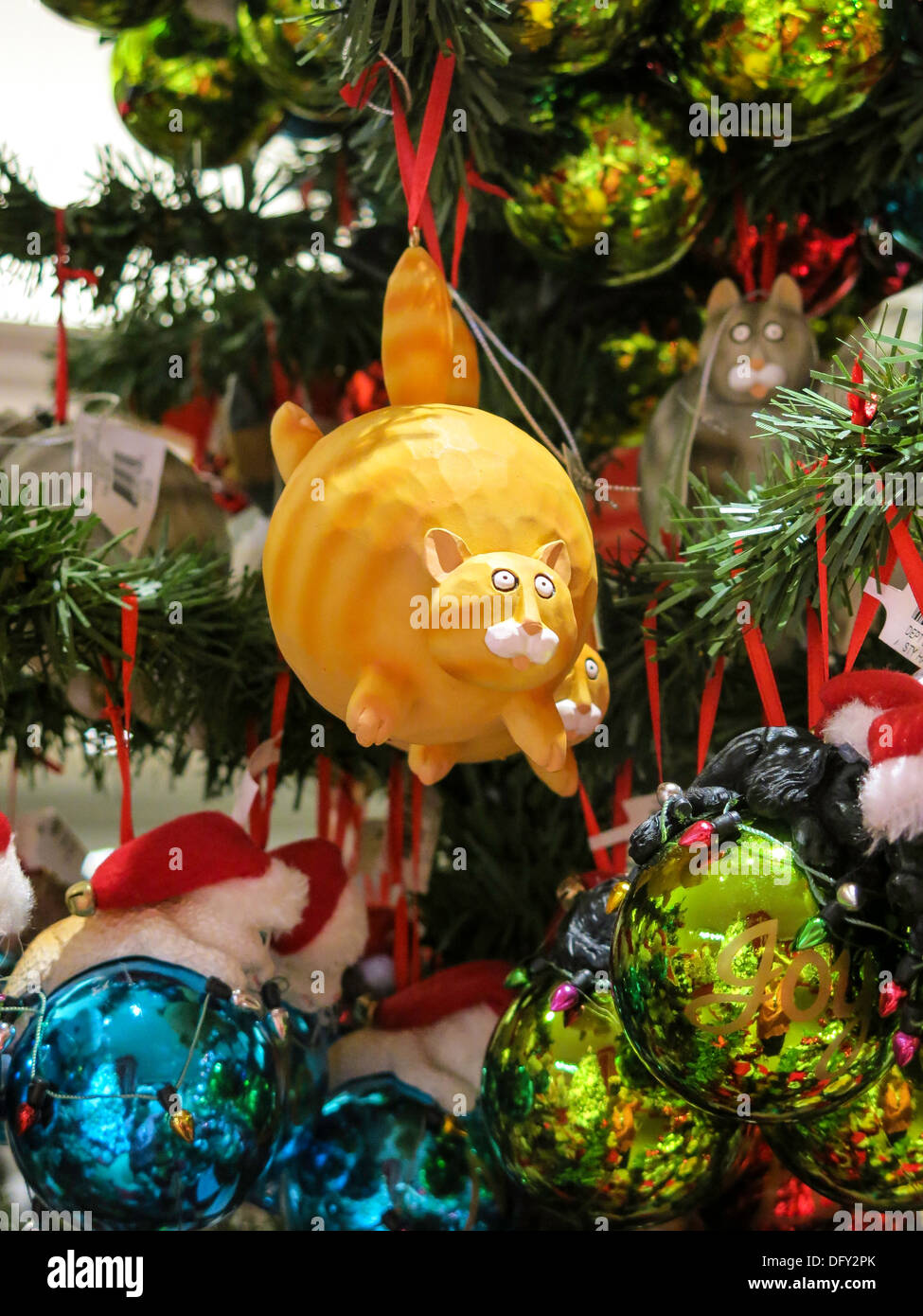 Il magazzino Macy's, 2013 Display di Natale, NYC Foto Stock