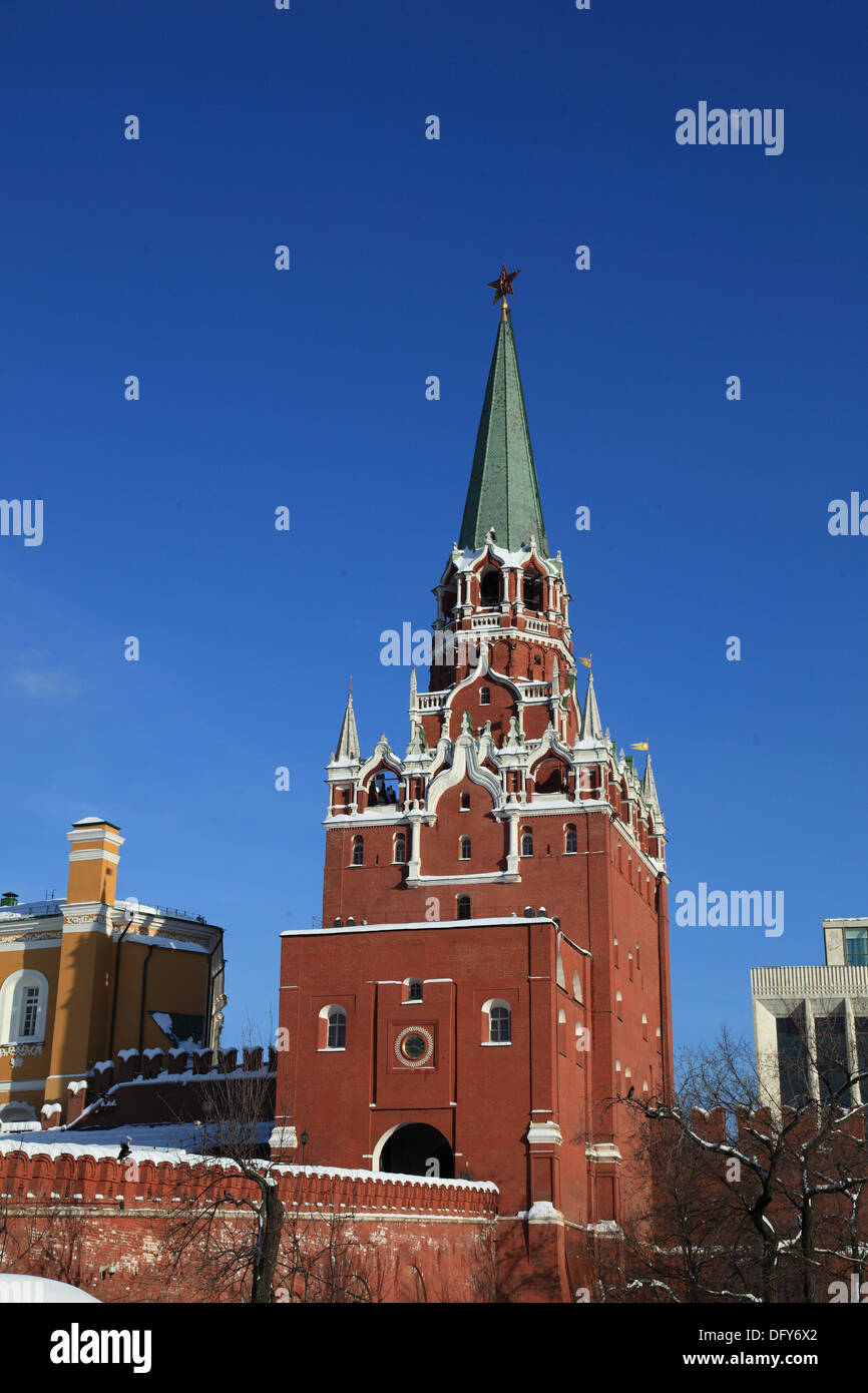 La Russia. Mosca. Il Cremlino. Foto Stock