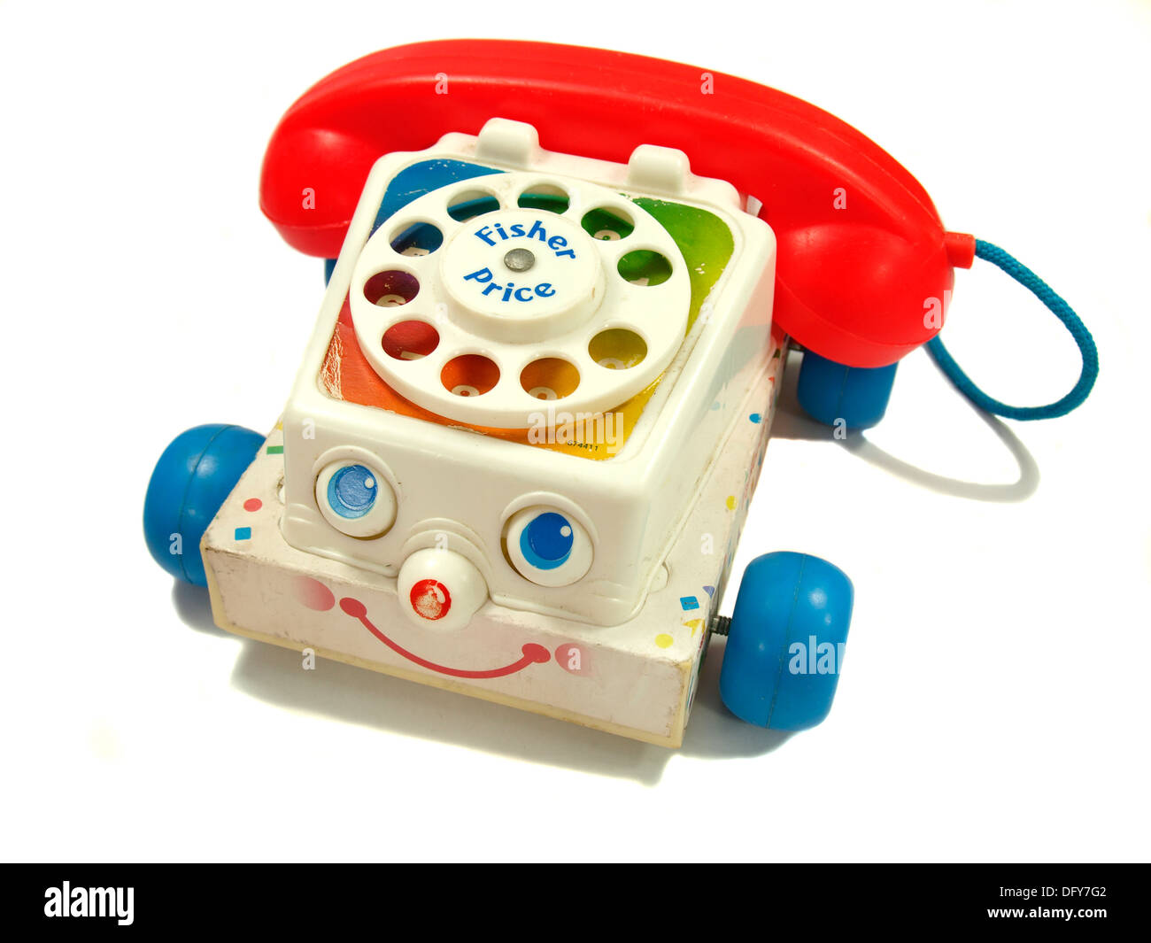 Fisher Price bambino giocattolo telefono. Foto Stock