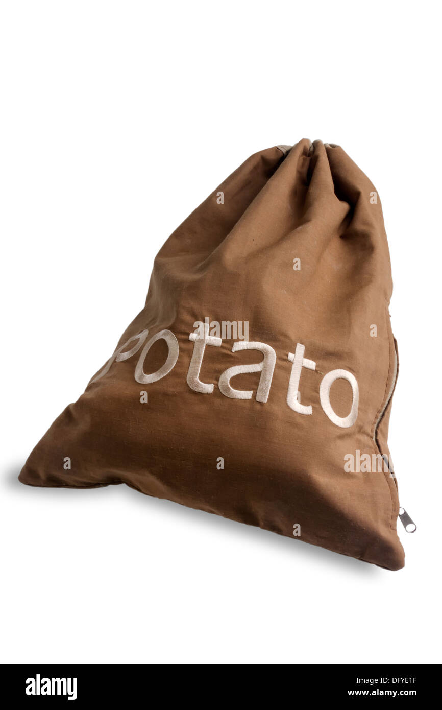 Sacca per il contenimento di patate Foto Stock