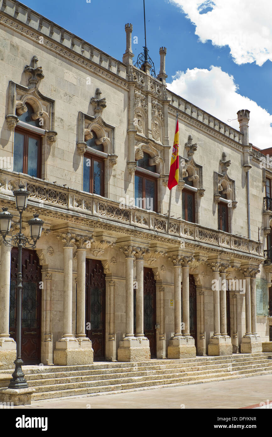Palacio de la Capitania, Burgos, Castilla y Leon. Spagna Foto Stock
