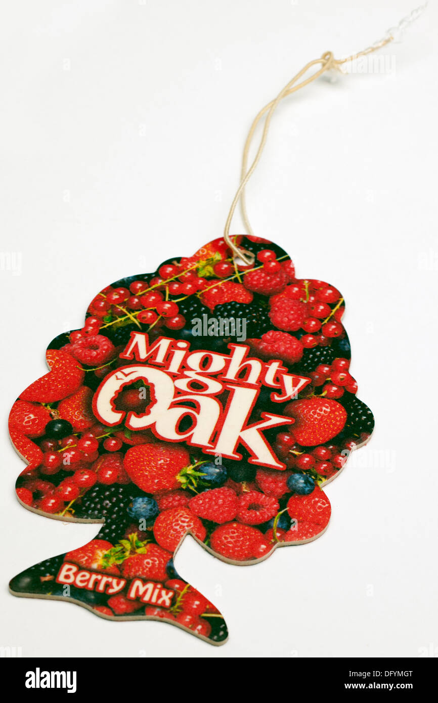 Mighty oak fragranza carta impregnata Foto Stock