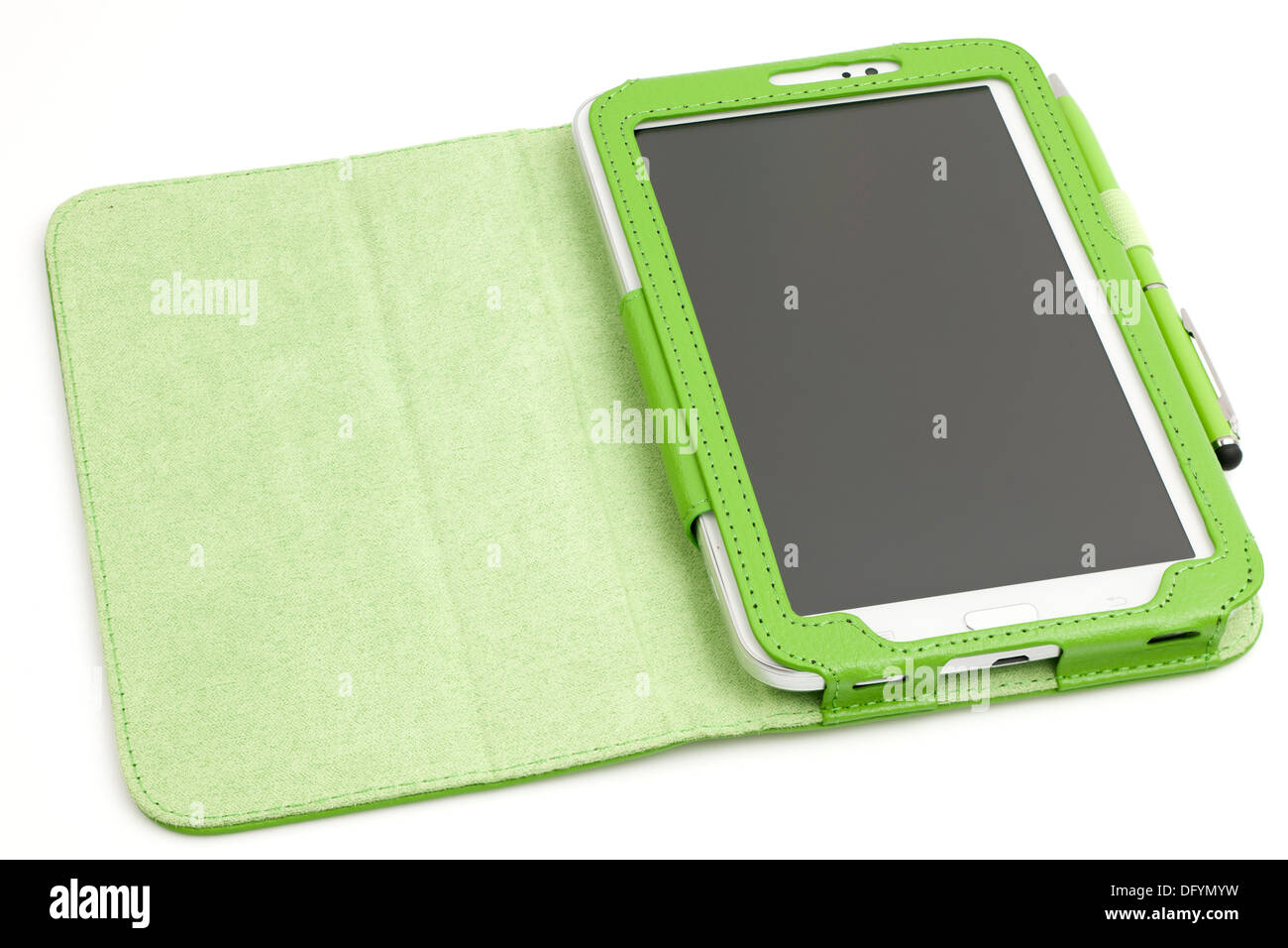 Samsung Galaxy da 7 pollici a linguetta 3 tablet con custodia protettiva e  penna Foto stock - Alamy