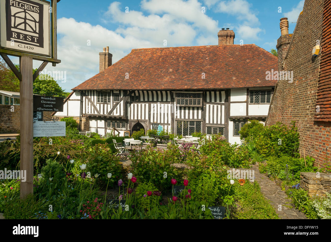 Pellegrini Rest Hotel, battaglia, Sussex, Inghilterra Foto Stock