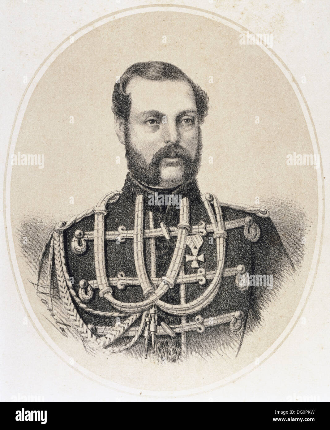 Alessandro II zar di Russia dal 1855 al 1881 (1818-1881 Foto stock - Alamy