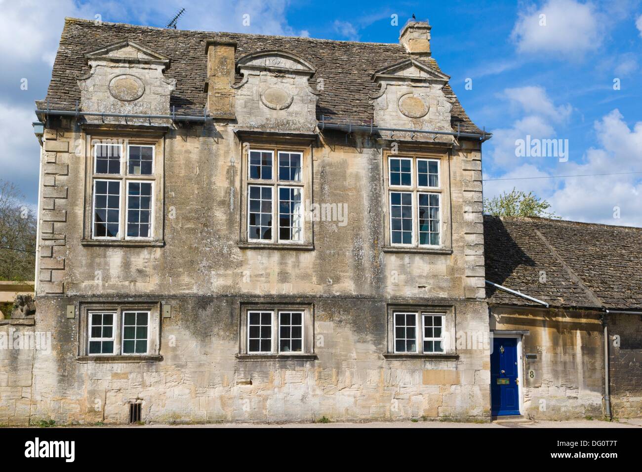 High Street, Burford, Cotswolds, West Oxfordshire, England, Regno Unito Foto Stock