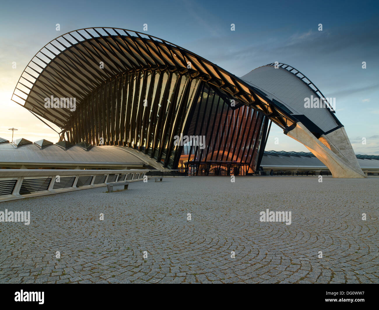 Stazione ferroviaria Gare de Lyon Lyon-saint Foto Stock