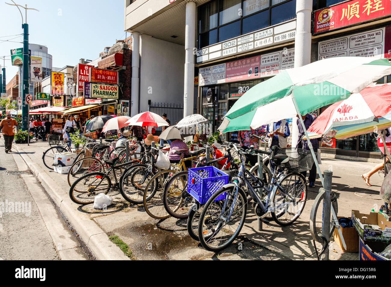 Chinatown a Toronto, Ontario, Canada, America del Nord Foto Stock