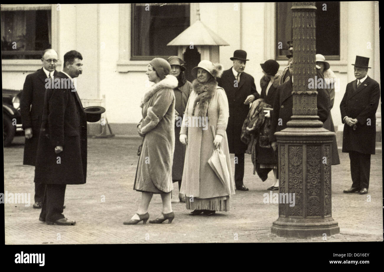 Foto Ak Königin Juliana der Niederlande, Wilhelmina; Foto Stock