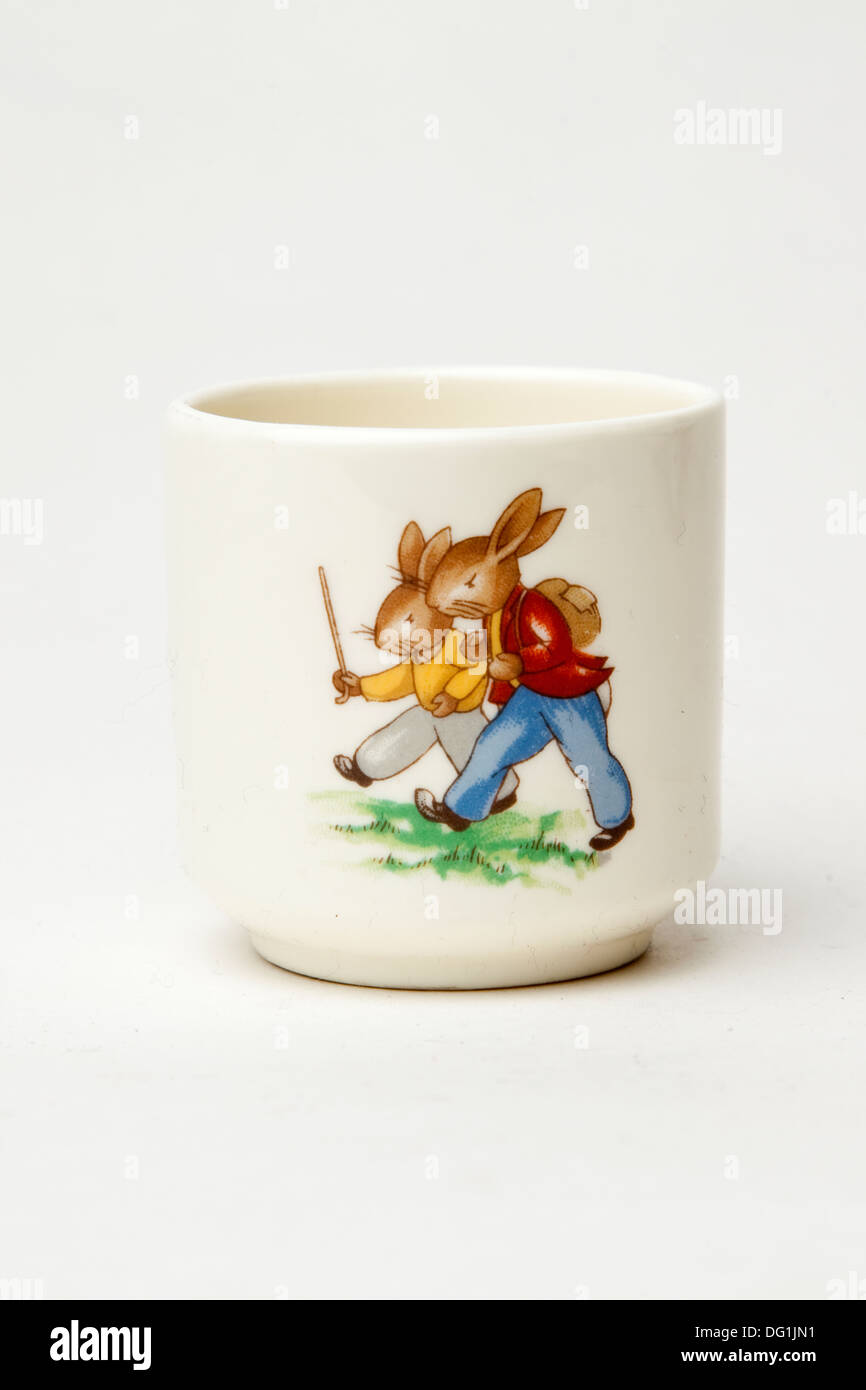 Royal Doulton Bunnykins stoviglie Foto Stock