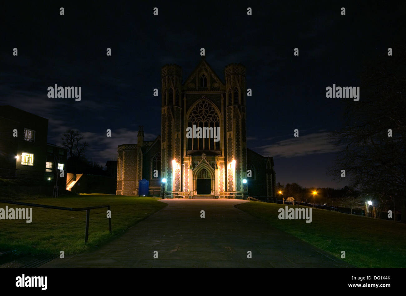Chiesa del Sacro Cuore di Gesù, Edge Hill, Wimbledon. Foto Stock