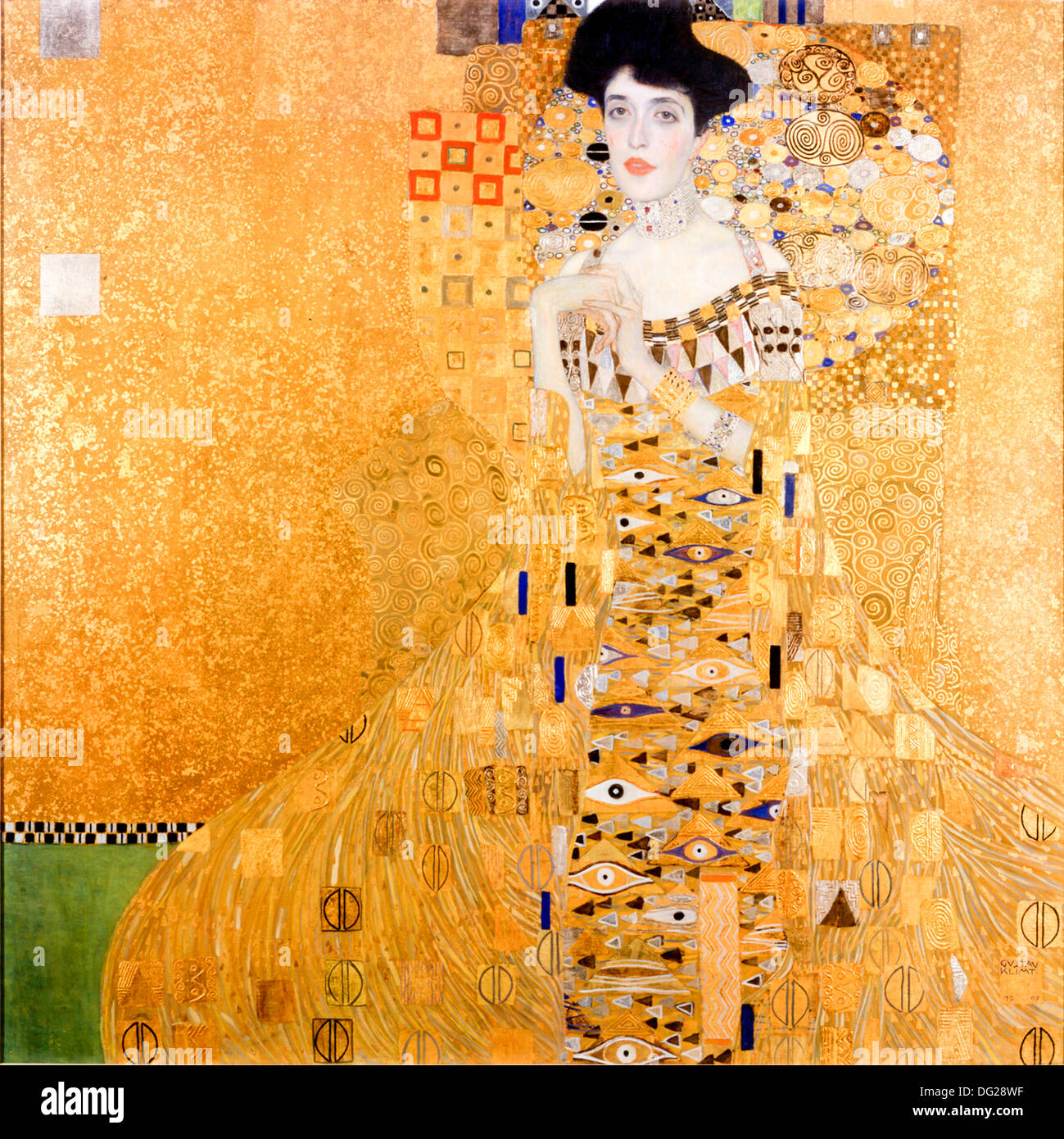 Ritratto di Adele Bloch-Bauer mi da Gustav Klimt 1907 Foto Stock