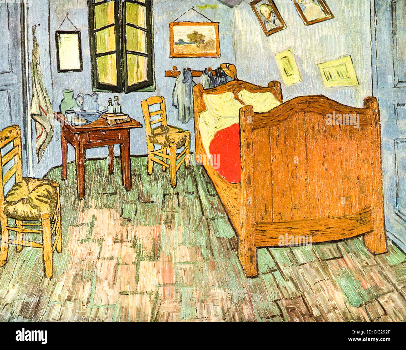 Camera da letto di Arles di Vincent Van Gogh 1888 Foto stock - Alamy