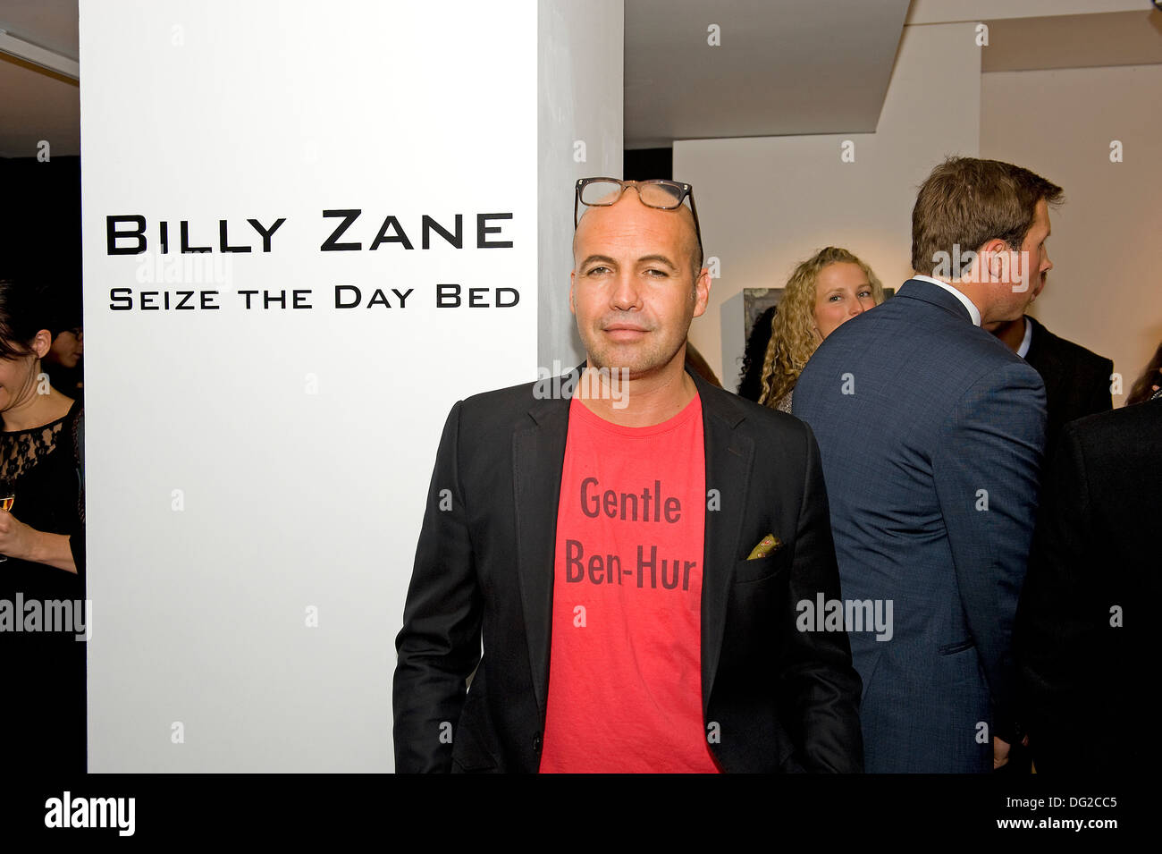 Billy Zane al suo cogliere il letto da giorno mostra presso il Rook & Raven Gallery di Londra Inghilterra. Foto Stock