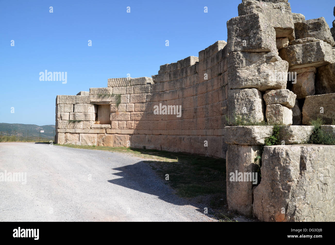 Gateway per antica messini numero 3365 Foto Stock