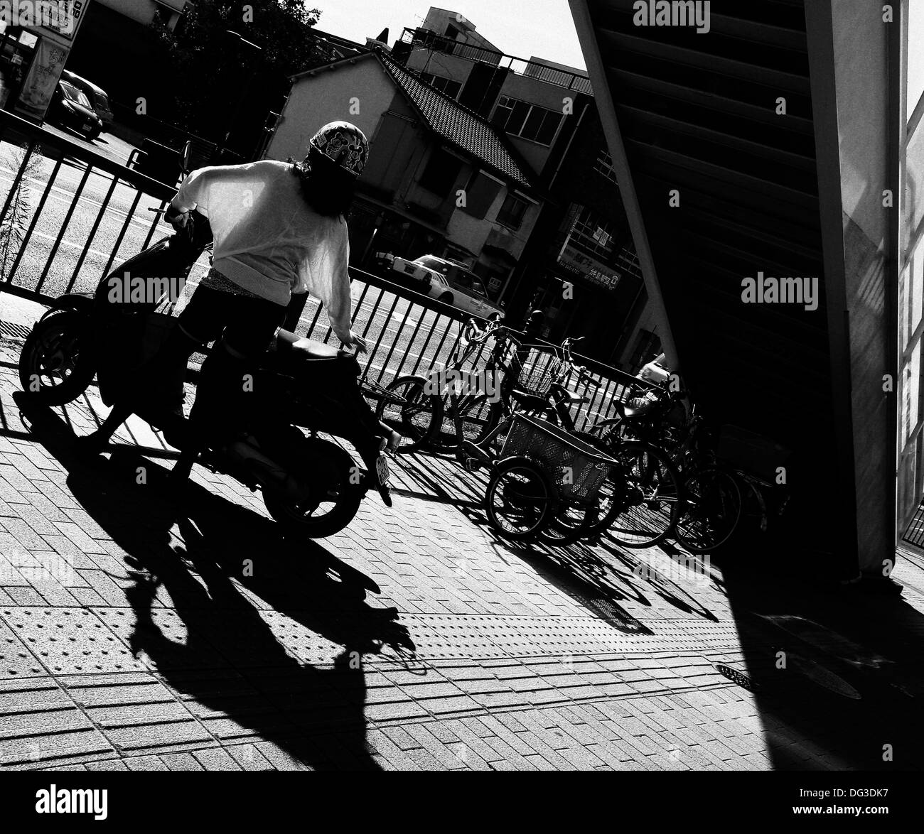 Ragazza di Nagasaki Foto Stock
