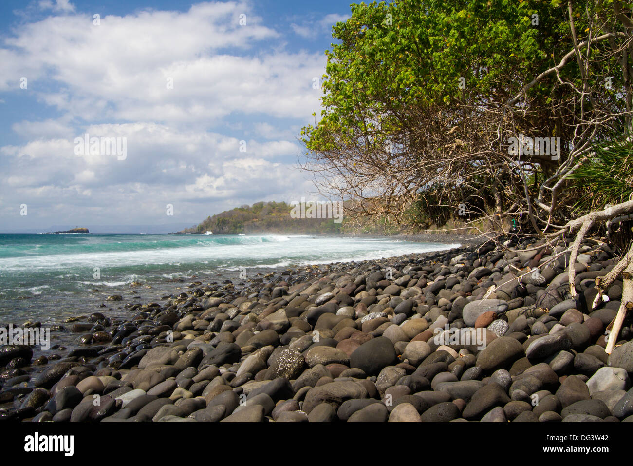 Costa dell'isola di Bali.Indonesia. Foto Stock