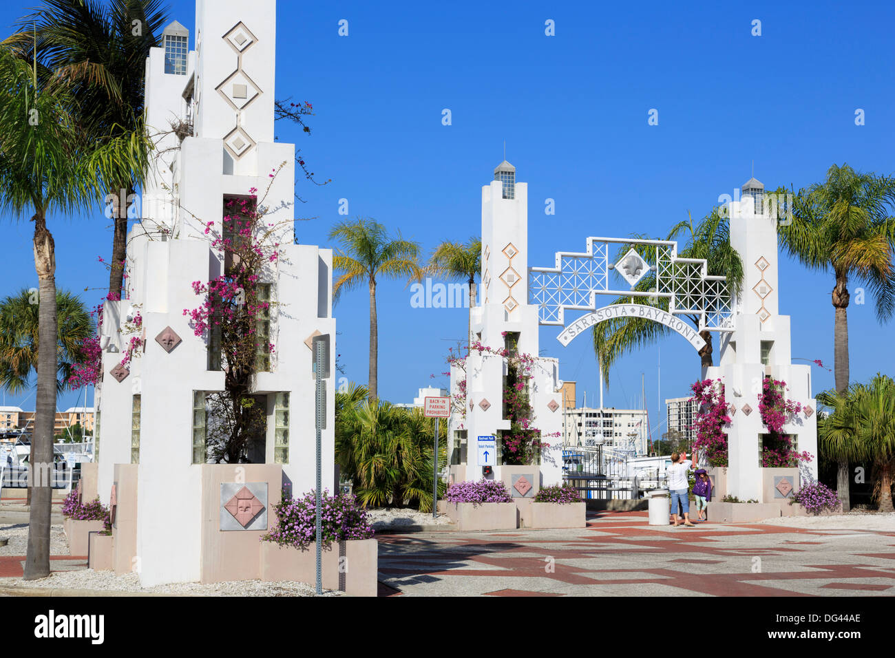 Bayfront, Sarasota, Florida, Stati Uniti d'America, America del Nord Foto Stock