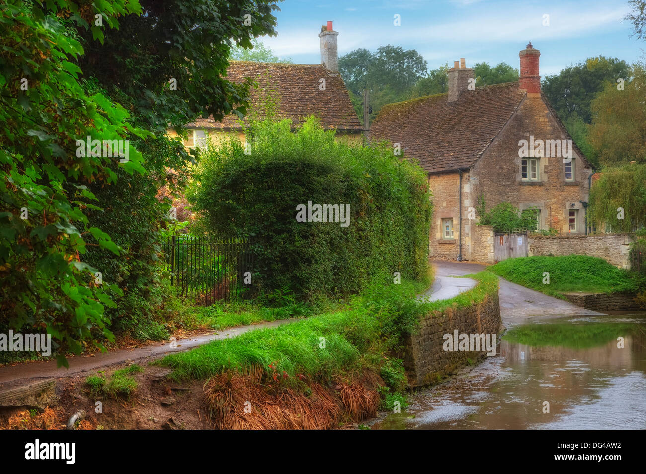 Lacock, Wiltshire, Inghilterra, Regno Unito Foto Stock