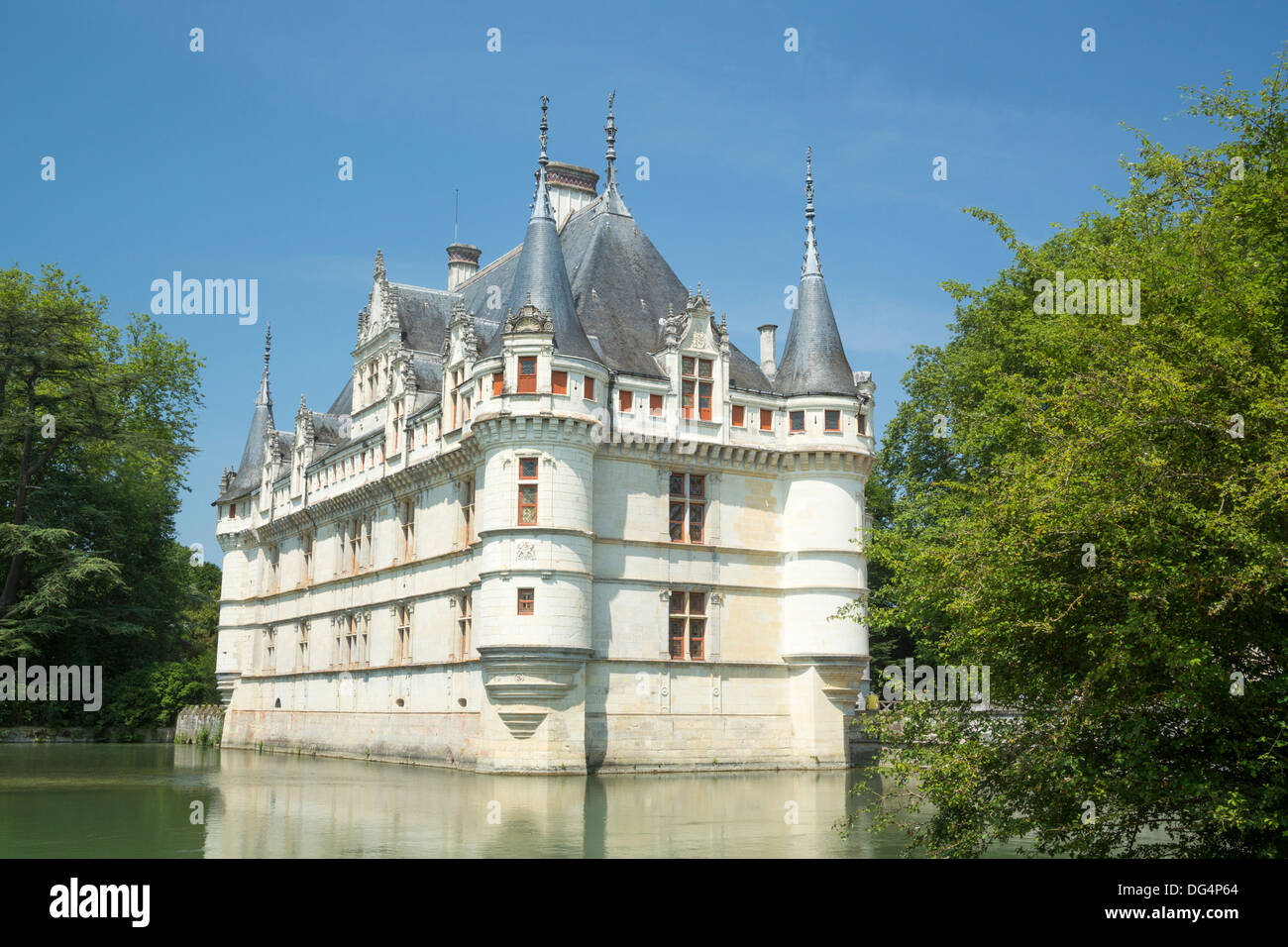 Valle della Loira Chateau Francia Foto Stock